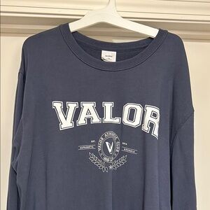 Valor Navy Blue Sweatshirt